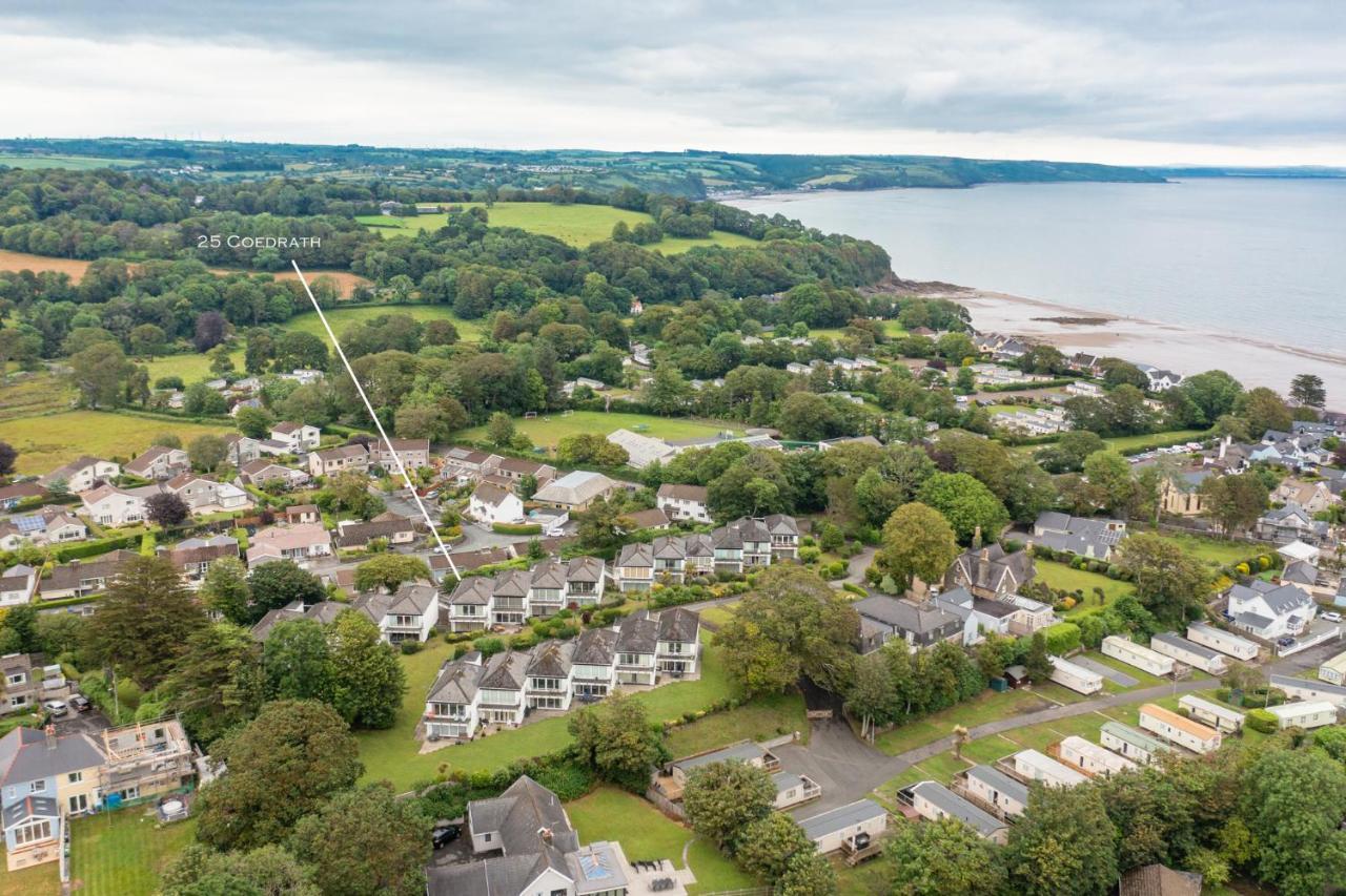 25 Coedrath Park - Sea Views From Balcony, Short Walk To Beach, Parking Saundersfoot Ngoại thất bức ảnh